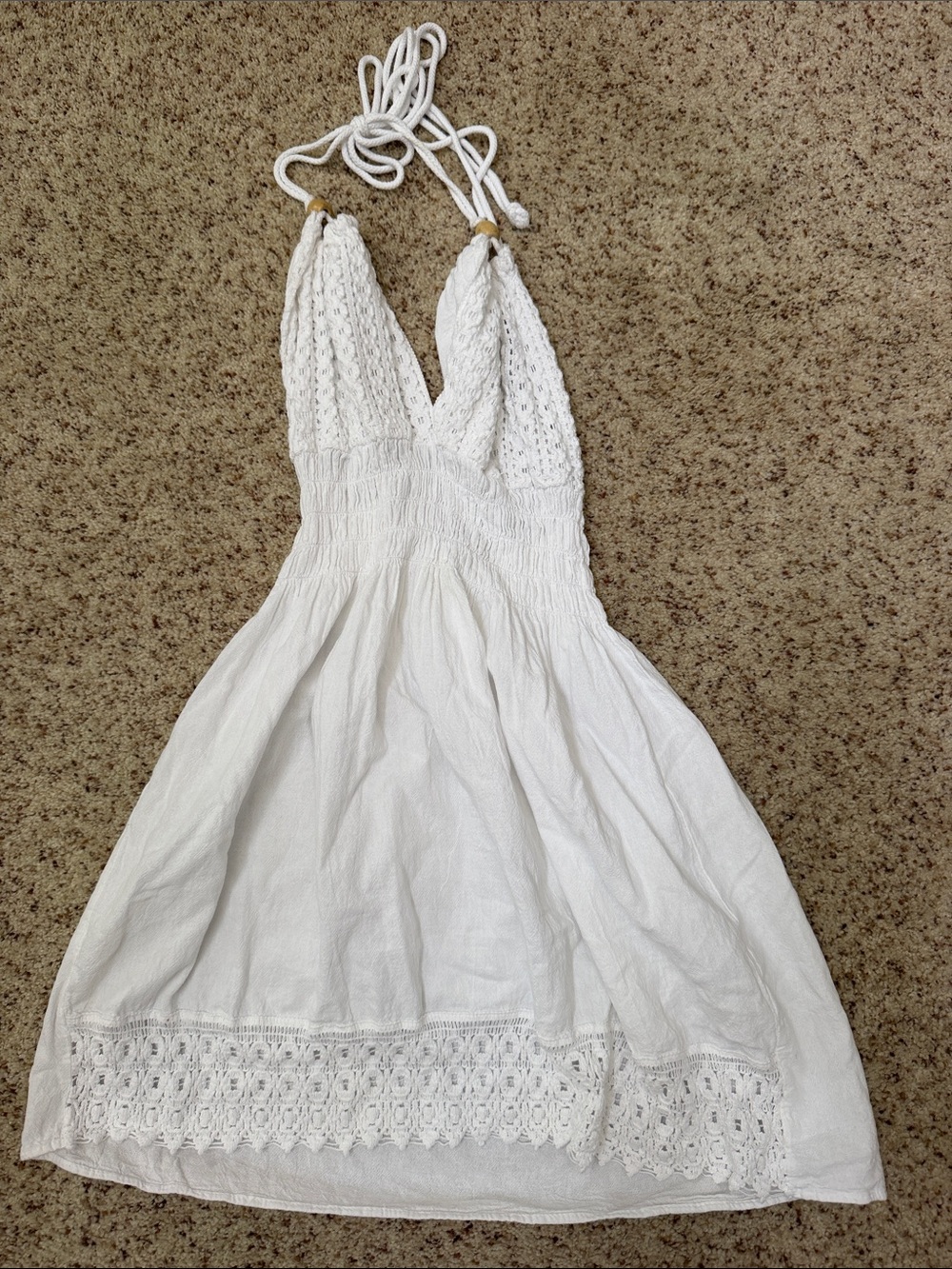 Blanco size small white beach dress